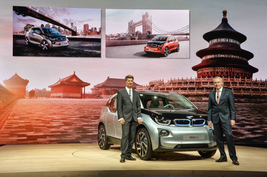 LIVE GALLERY: Production BMW i3 electric car unveiled in Beijing, London and New York 190476