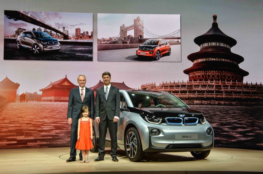 LIVE GALLERY: Production BMW i3 electric car unveiled in Beijing, London and New York Image #190475