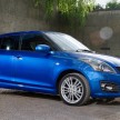 Suzuki Swift Sport five-door introduced in the UK