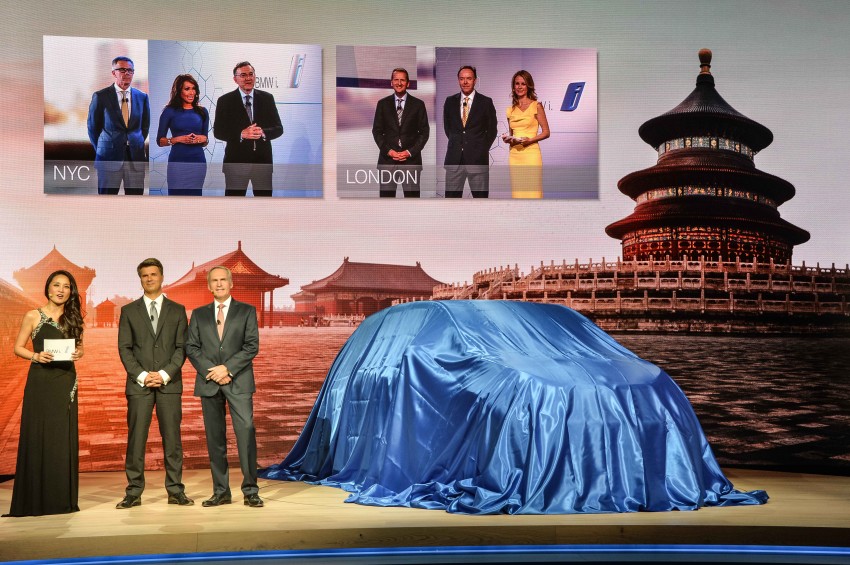 LIVE GALLERY: Production BMW i3 electric car unveiled in Beijing, London and New York Image #190486