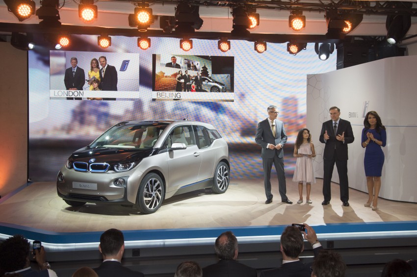 LIVE GALLERY: Production BMW i3 electric car unveiled in Beijing, London and New York Image #190507