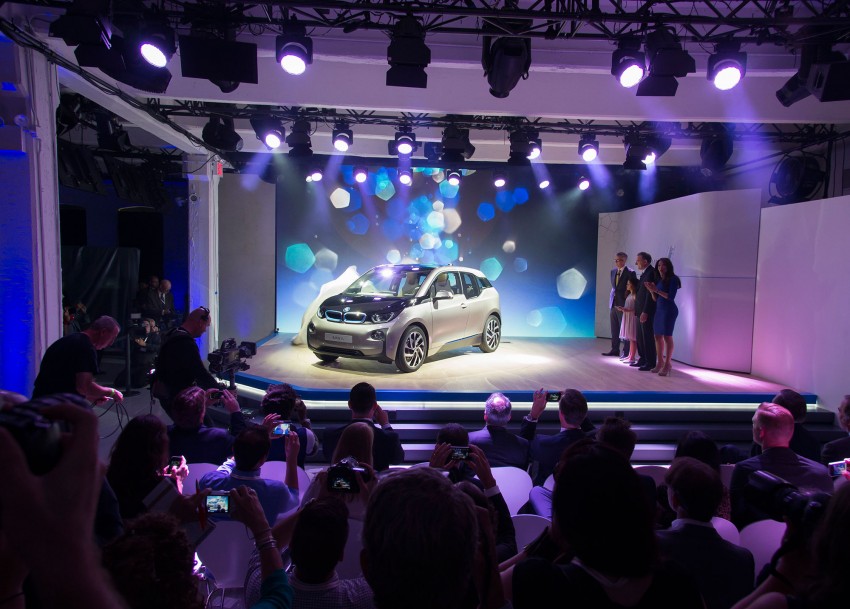 LIVE GALLERY: Production BMW i3 electric car unveiled in Beijing, London and New York Image #190529