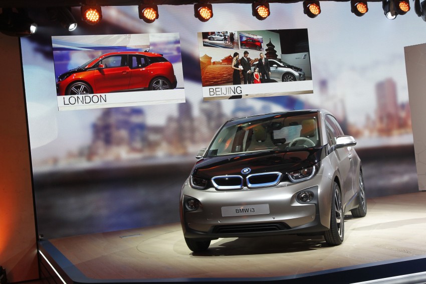 LIVE GALLERY: Production BMW i3 electric car unveiled in Beijing, London and New York Image #190505