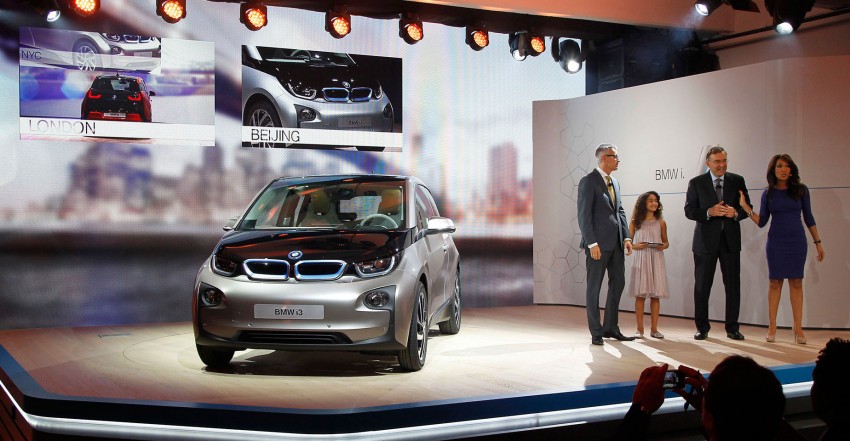 LIVE GALLERY: Production BMW i3 electric car unveiled in Beijing, London and New York Image #190533