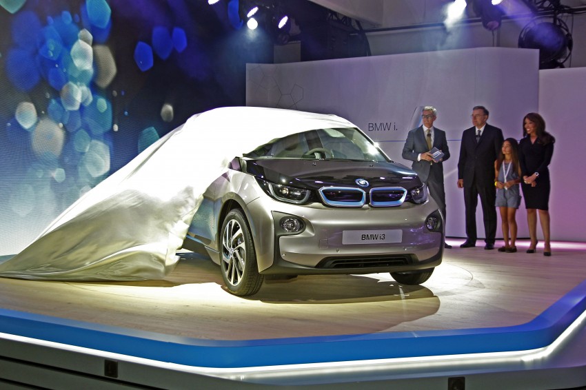 LIVE GALLERY: Production BMW i3 electric car unveiled in Beijing, London and New York Image #190493