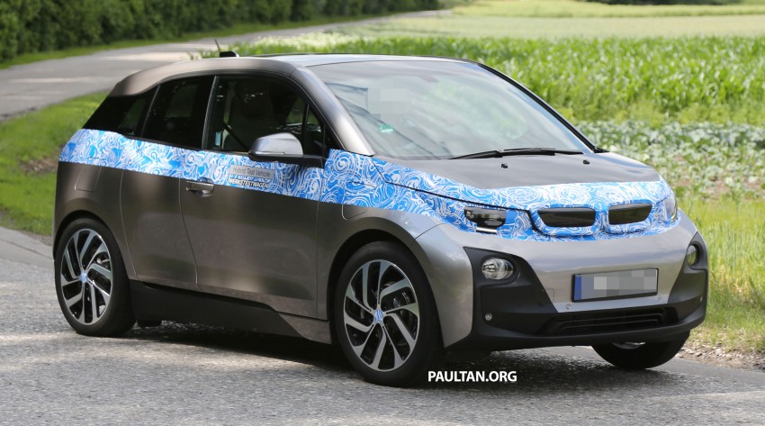 BMW i3 production car sighted: two different models 185433
