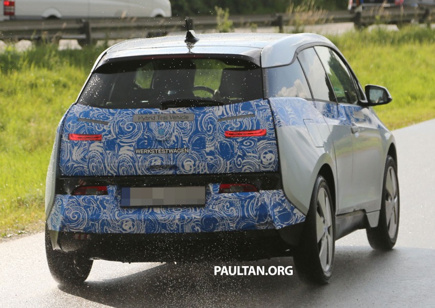 BMW i3 production car sighted: two different models 185434