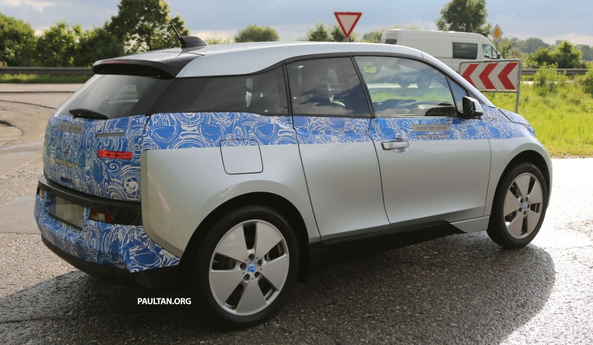 BMW i3 production car sighted: two different models 185436