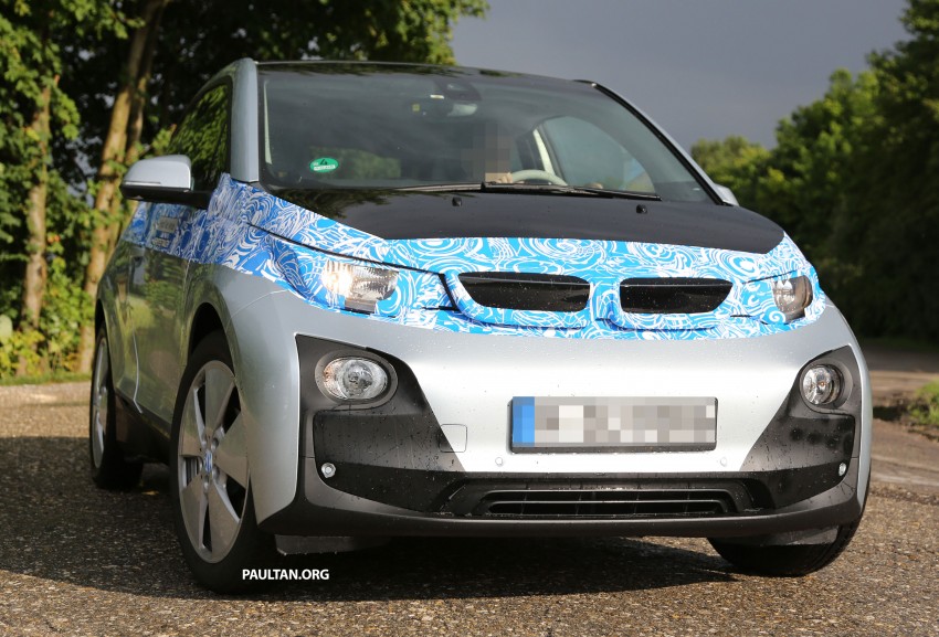 BMW i3 production car sighted: two different models 185439