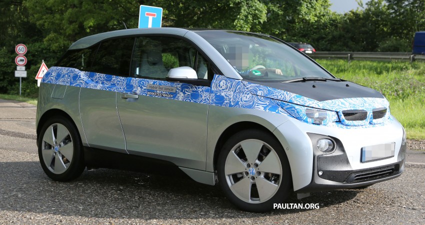 BMW i3 production car sighted: two different models 185440