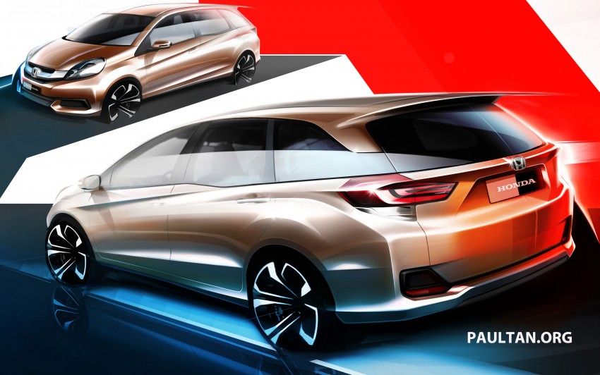 Honda Brio MPV confirmed for IIMS, sketch released 188345