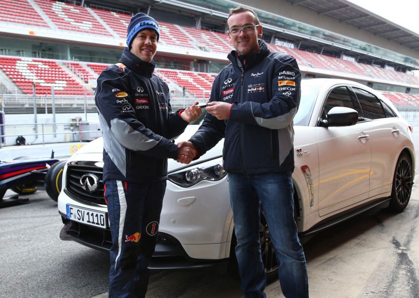 Seb’s birthday present: Infiniti FX Vettel Edition No.001 184761