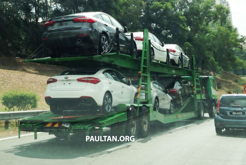 2013 Kia Cerato en route to outlets, launch tomorrow 184211