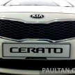 GALLERY: Kia Cerato at the showroom with brochure