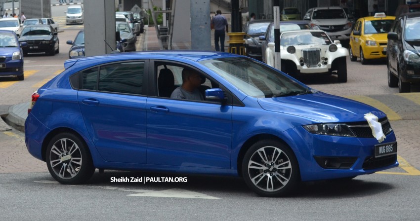 SPIED: Proton Preve P3-22A Hatchback, undisguised 190674