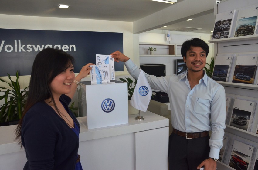 Volkswagen Think Blue. – National Challenge 2013: we catch up with registering participants at a dealership 185486