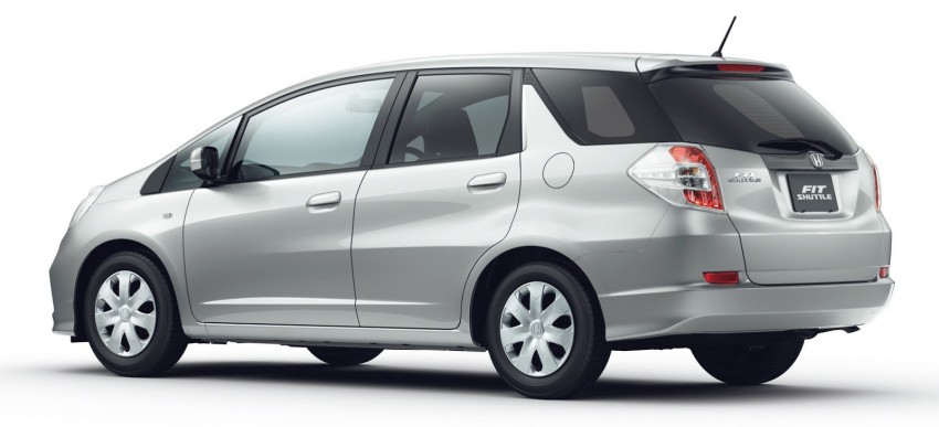 Honda Fit Shuttle given minor nip and tuck in Japan 194534
