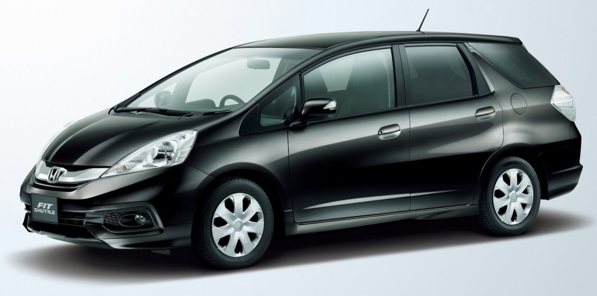 Honda Fit Shuttle given minor nip and tuck in Japan 194535