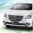 Latest Toyota Innova facelift unveiled in Indonesia