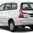 Latest Toyota Innova facelift unveiled in Indonesia