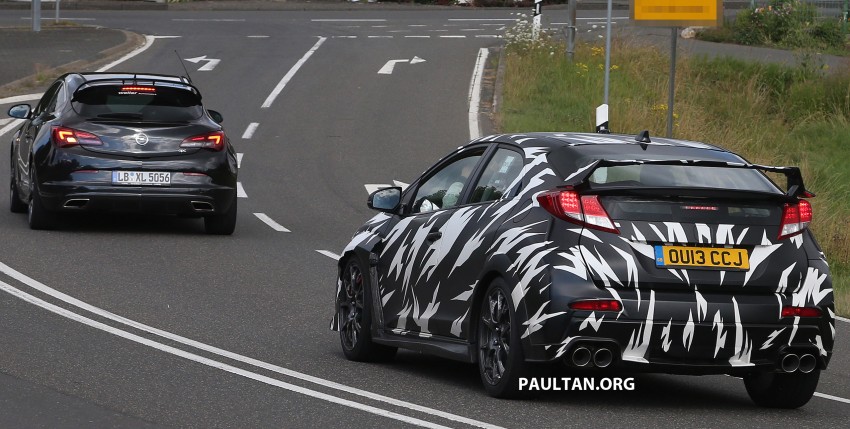 SPYSHOTS: 2015 Honda Civic Type R bares its claws 192432