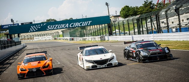 honda nissan lexus super gt