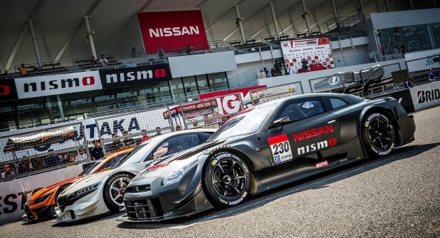 honda nissan lexus super gt