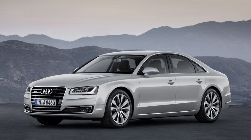 Audi A8 facelift unveiled, to debut at Frankfurt 2013 194091