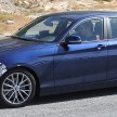 BMW prepares to facelift F20 BMW 1-Series hatchback