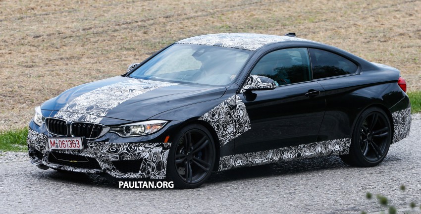 BMW M4 Coupe sheds some disguise, shows off widebody – concept to debut at Frankfurt Motor Show 192572