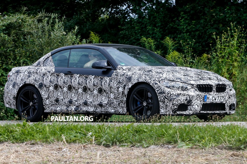 BMW M4 Coupe sheds some disguise, shows off widebody – concept to debut at Frankfurt Motor Show 192576