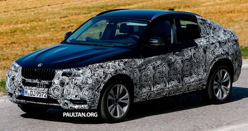 BMW X4 sighted again, still with lots of camo on 191747