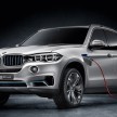 Updated BMW Concept X5 eDrive shown in New York