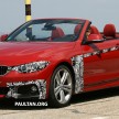 BMW 435i M Sport Convertible sighted with top down