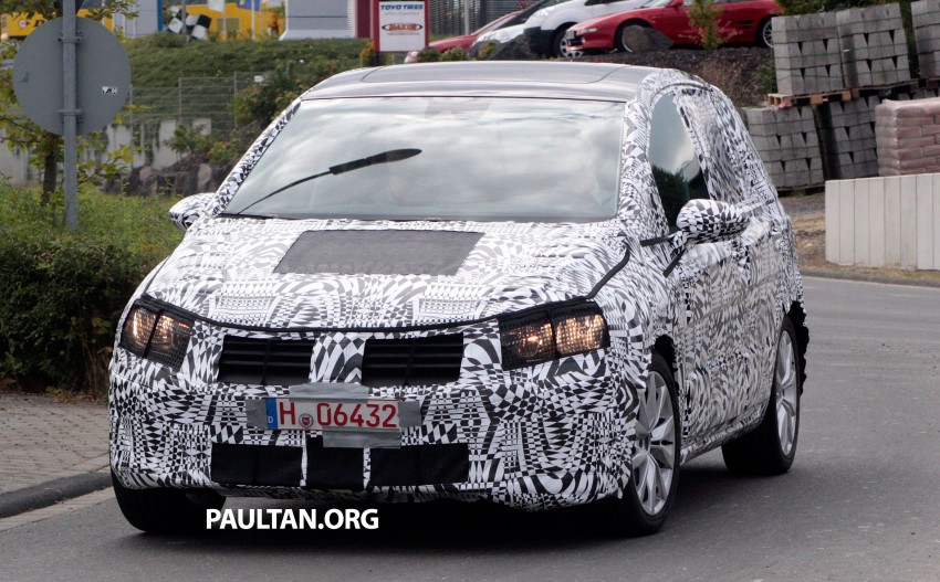 SPYSHOTS: Volkswagen tests new Golf Plus Mk7 193857