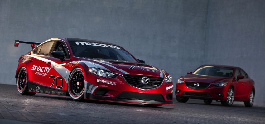 Mazda6 SkyActiv-D is the first diesel car to win at Indy 191036