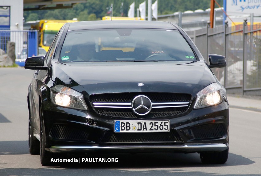 SPIED: Mercedes A 45 AMG Black Series out testing 194394