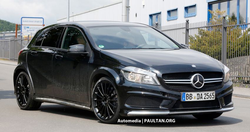 SPIED: Mercedes A 45 AMG Black Series out testing 194395