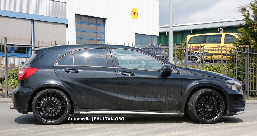 SPIED: Mercedes A 45 AMG Black Series out testing 194396