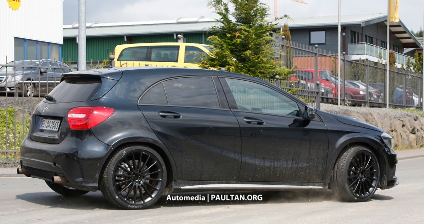 SPIED: Mercedes A 45 AMG Black Series out testing 194397