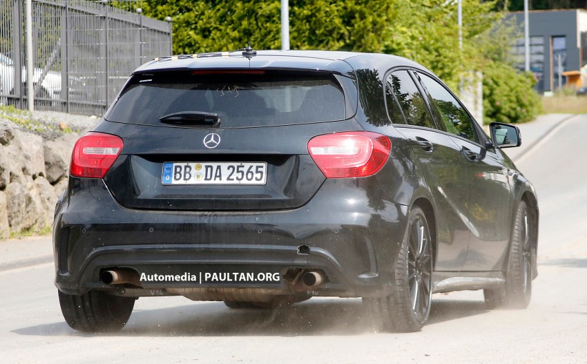 SPIED: Mercedes A 45 AMG Black Series out testing 194398
