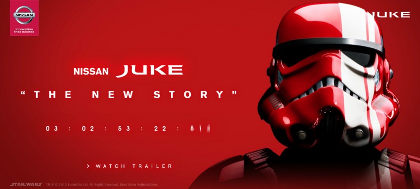 VIDEO: Nissan Juke Star Wars Edition to debut soon 194428