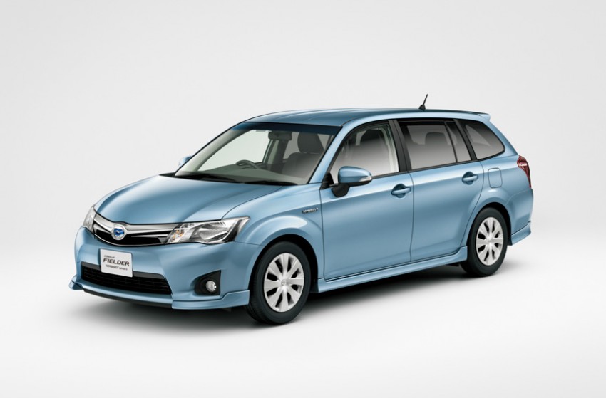 New Toyota Corolla Axio and Fielder Hybrid for Japan 191716