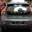 Volvo V40 launched in Malaysia – RM174k to RM199k