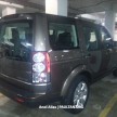SPYSHOTS: Updated LR Discovery 4 SDV6 in Malaysia