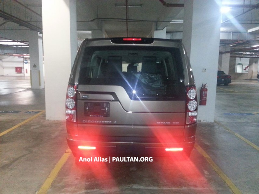 SPYSHOTS: Updated LR Discovery 4 SDV6 in Malaysia 190969