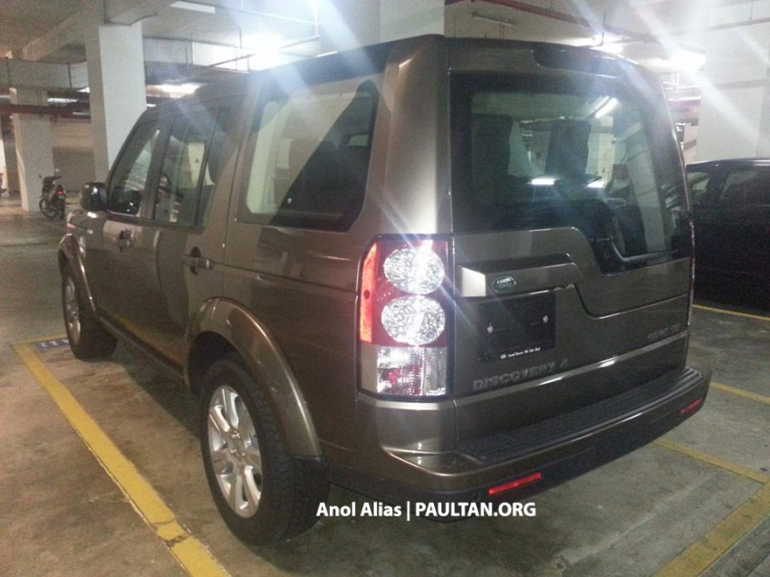 SPYSHOTS: Updated LR Discovery 4 SDV6 in Malaysia 190970