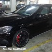 Mercedes-Benz A45 AMG sighted at JPJ Putrajaya