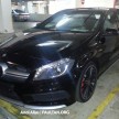 Mercedes-Benz A45 AMG sighted at JPJ Putrajaya