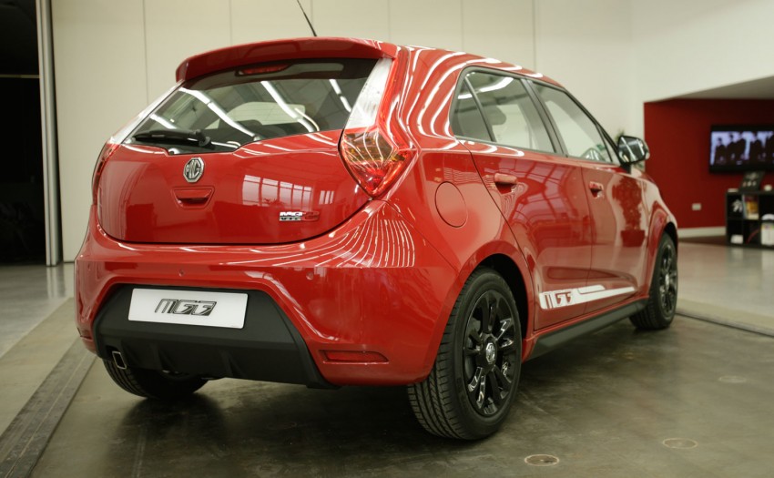 MG3 UK prices announced, range tops out at RM50k 191390